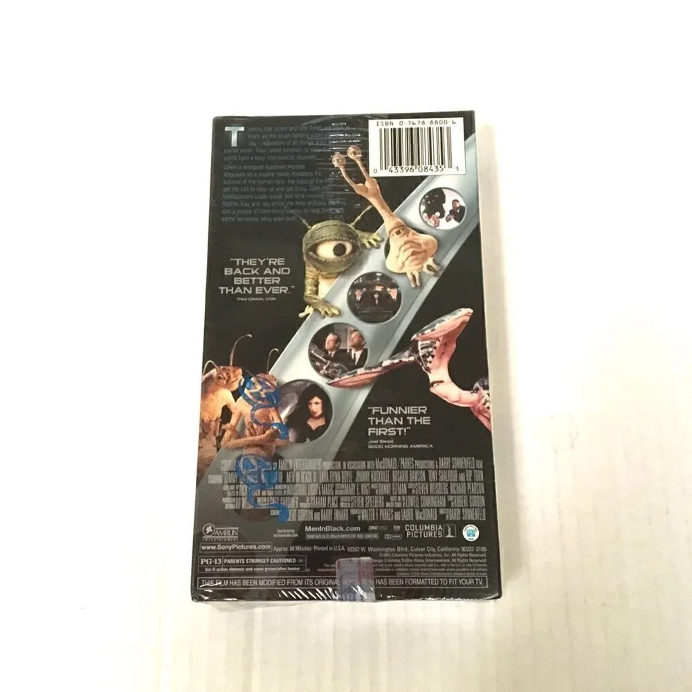 NIP MIB-Men In Black II VHS cassette tape‎
